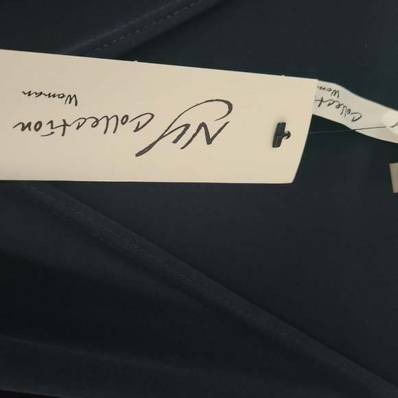 NY Collection Ruched A-Line Dress - Picture 4 of 4